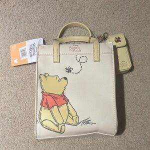 Winnie the Pooh Cream mini Tote Bag